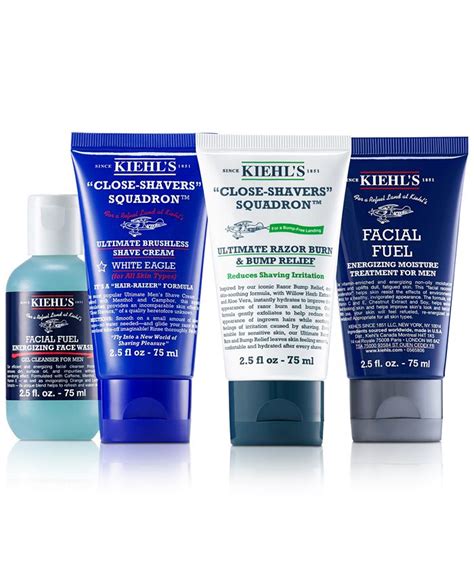 kiehl's shaving set.